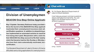 New Maryland unemployment claims will be paid this week