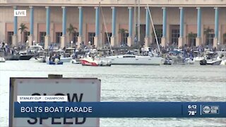 Boat parade celebrating Lightning's Stanley Cup run