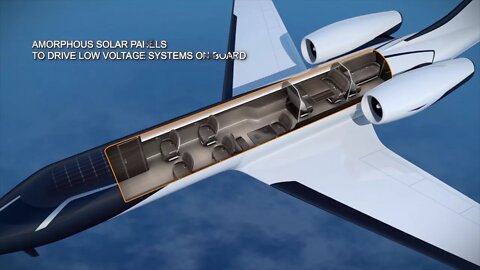 Amazing Windowless Concept Jet
