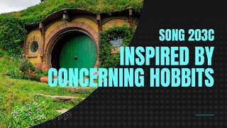 Inspired by Concerning Hobbits from the Lord of the Rings (Song 203C, piano, music)