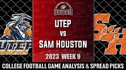 UTEP vs Sam Houston Picks & Prediction Against the Spread 2023 College Football Analysis