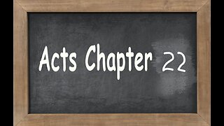 Acts Chapter 22