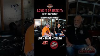 💥DECEL POP: Myth BUSTED #shorts #harleydavidson