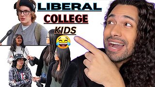 Woke College kids can't explain white privilege REACTION!!