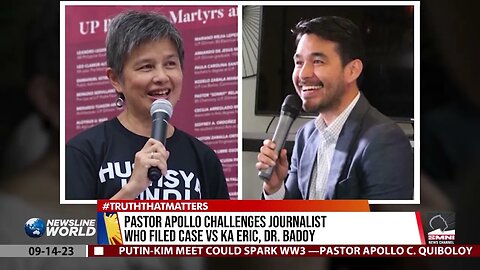 Pastor Apollo express support for Ka-Eric, Dr. Badoy over case filed by journalist