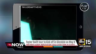 Taylor Swift to kickoff new tour in Glendale