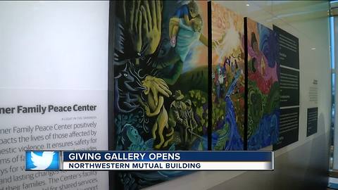 The Giving Gallery opens in Northwestern Mutual Building