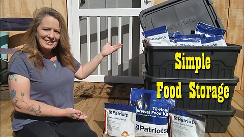 NEW Survival Food Kit From 4Patriots — More Calories & Protein