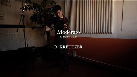 Kreutzer #34 Moderato