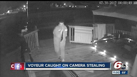 Man caught peeping at women, stealing property on Indy’s south side