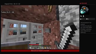 Trek2m is playing in his Minecraft survival world Day 304