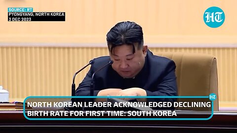 On Cam: Kim Jong Un Cries At Conference Makes Appeal To 'Mothers Of North Korea' To Have More Kids