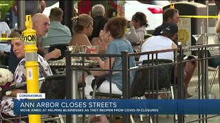 Ann Arbor closes streets