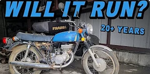 Will an ABANDONED 2 Stroke Motorcycle Run After 20+ YEARS!?