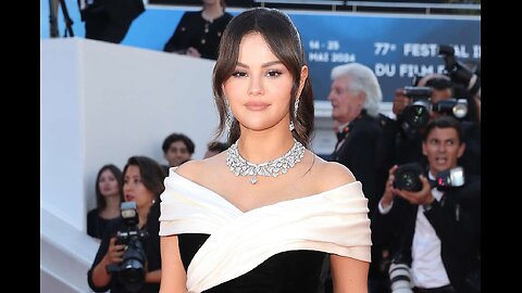 Selena Gomez TEARS UP During Standing Ovation At Cannes Film Festival Entertainment Tonight