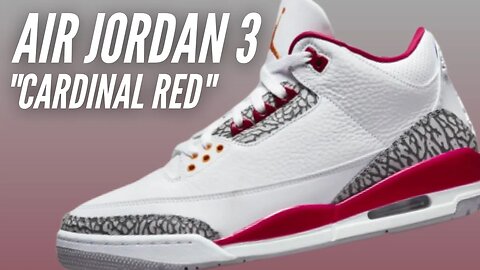 Air Jordan 3 Retro "Cardinal Red" Unboxing & Review