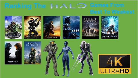 Ranking The Halo Games From Best To Weakest