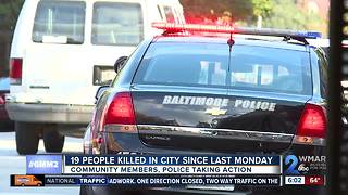 19 people killed in city since last Monday