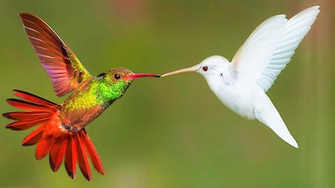 Hummingbird Nesting, Breeding, Feeding And First-time Flying