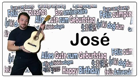 Happy Birthday José - Happy Birthday to You José #shorts
