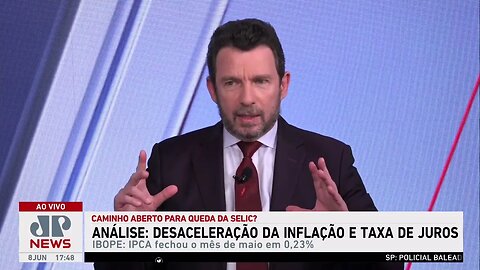 Comentaristas discutem desaceleração da inflação e taxa de juros