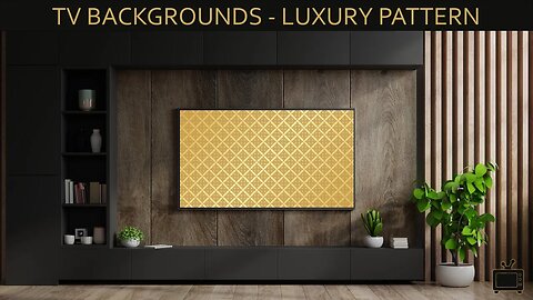 TV Background Luxury Pattern Screensaver TV Art Single Slide / No Sound