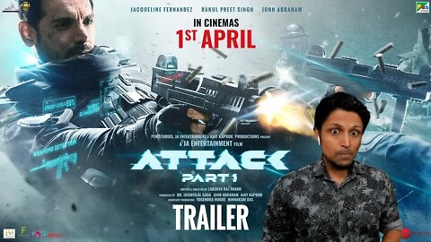 Attack | Official Trailer | John Abraham, Jacqueline F, Rakul Preet S | Lakshya Raj Anand| REACTION