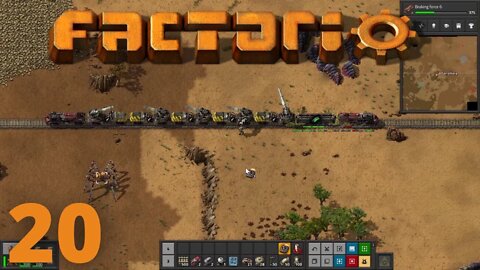 A Train With Artillery And A Spidertron, Unstoppable - Factorio - 20