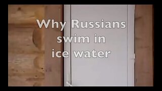 Russian Epiphany. Why do Russians swim in ice water?