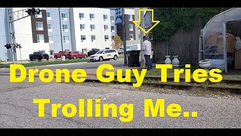 "Drone Guy" Tried Trolling Me But The Joke Is On Him! #trains #trainvideo | Jason Asselin