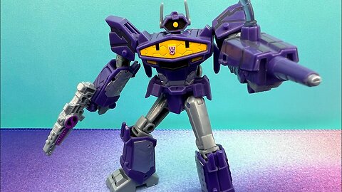 SHOCKWAVE, DELUXE EARTHSPARK TRANSFORMERS BUILD-A-FIGURE REVIEW
