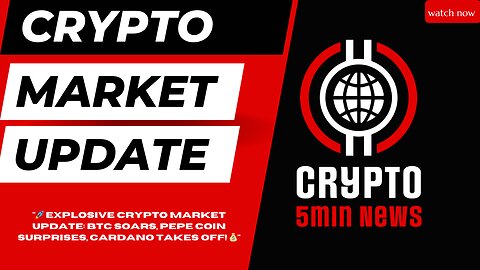 "🚀 Explosive Crypto Market Update: BTC Soars, Pepe Coin Surprises, Cardano Takes Off! 💰"