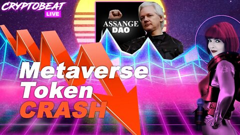 Metaverse token CRASH! AssangeDAO launches, & AOPP privacy concerns