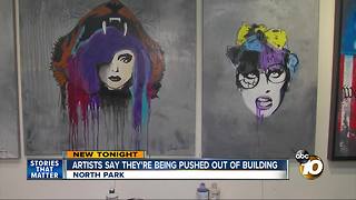 Artists say they're being pushed out of building