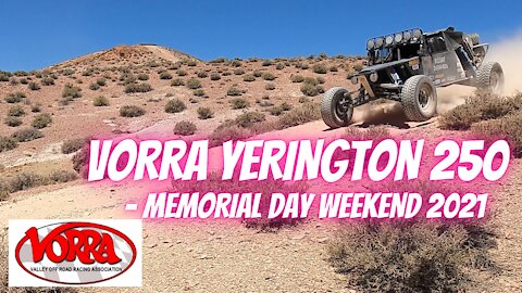 VORRA Yerington 250 Desert Race - Memorial Day Weekend 2021