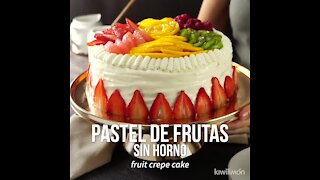 Fruit Crepe Cake