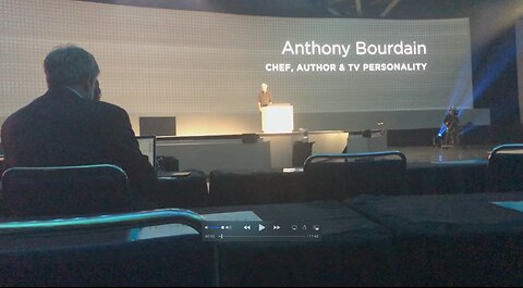 2018 (MAY 10) PT 2 : ANTHONY BOURDAIN RECORDING, NUTANIX ANNUAL CONFERENCE, NEW ORLEANS