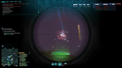 Planetside 2 long distance headshot with crossbow