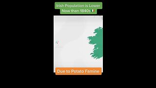 Irish Population Lower than 1800s🇮🇪🇮🇪