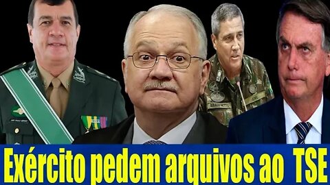 AGORA!! BOLSONARO CONSEGUIMOS UMA COISA - FORÇAS ARMADAS PEDEM AO TSE ARQUIVOS DAS ELEIÇÕES