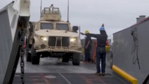 U.S. Marines and Sailors Conduct Landing Craft Utility familiarization