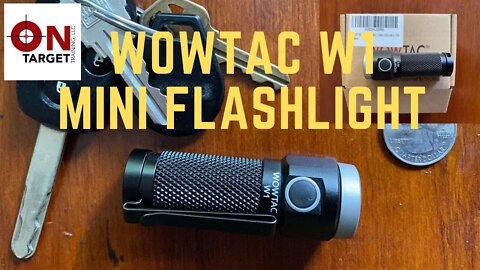 WOWTAC W1 Mini flashlight