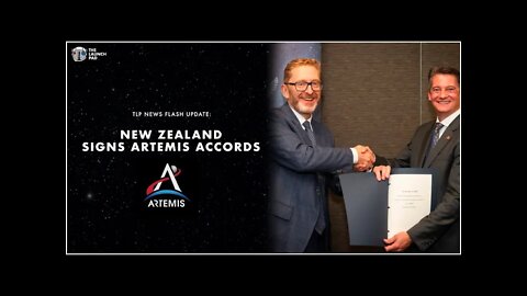 New Zealand Officialy Signs Artemis Accords | TLP Flash Update #shorts