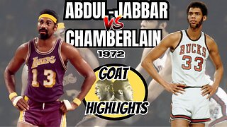 Kareem Abdul-Jabbar vs. Wilt Chamberlain | True Highlights (Offense, Defense, Missed Shots, etc)