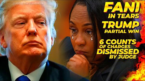 BREAKING🔥 Fani Willis DISQUALIFICATION Saga - FANI IN TEARS😢 TRUMP WIN🚨6 Counts DISMISSED by JUDGE