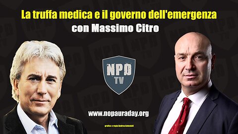 La truffa medica e il governo dell'emergenza