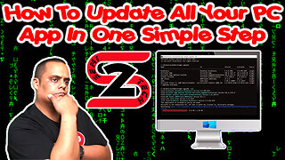 How To Update All Your PC App In One Simple Step - Command Prompt