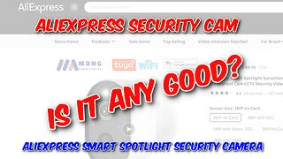AliExpress Smart Spotlight Security Camera