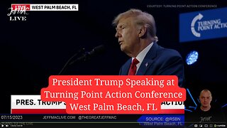 President Trump Speaking at Turning Point Action Conference - West Palm Beach, FL