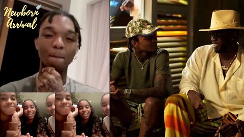 Diddy Introduces His Twin Daughters To Swaelee! 👯‍♂️
